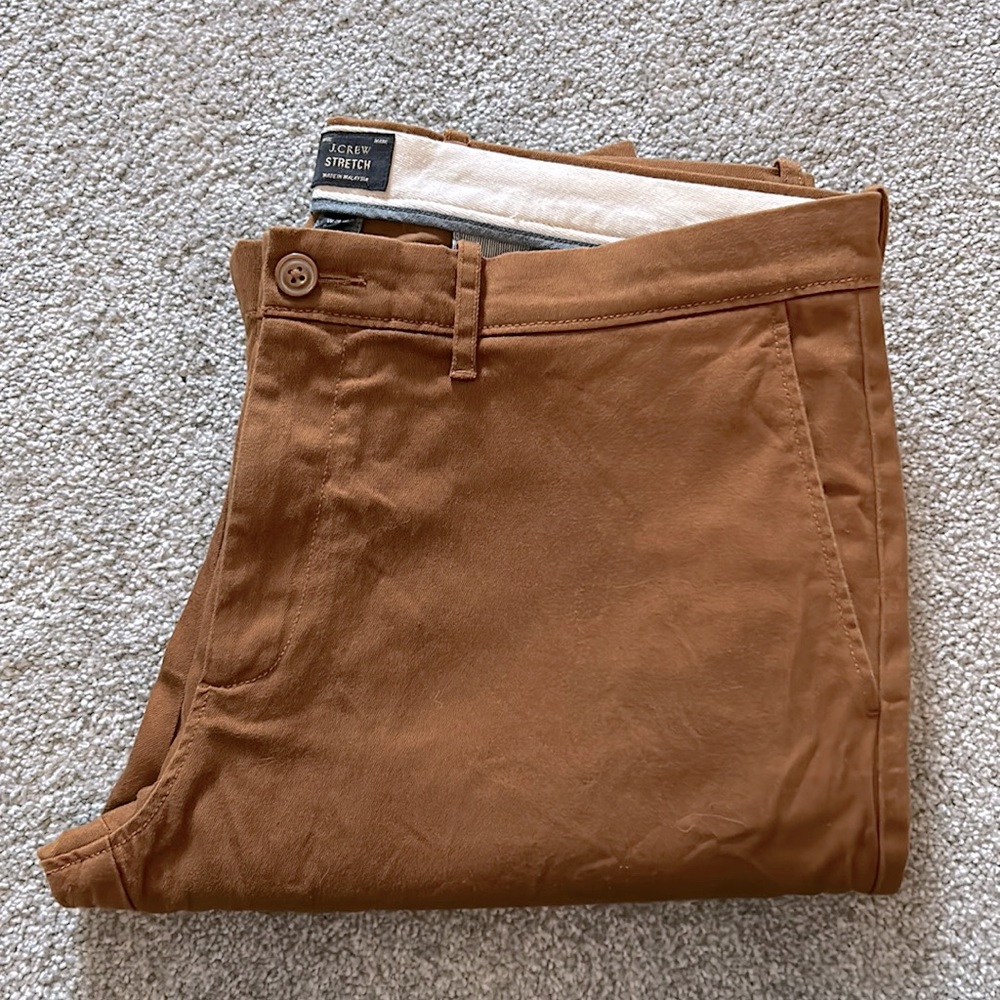 J.Crew 484 Slim-fit stretch chino pant Sz 34/32